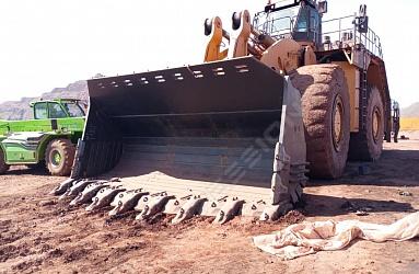 Successful commissioning of a front loader bucket in Africa